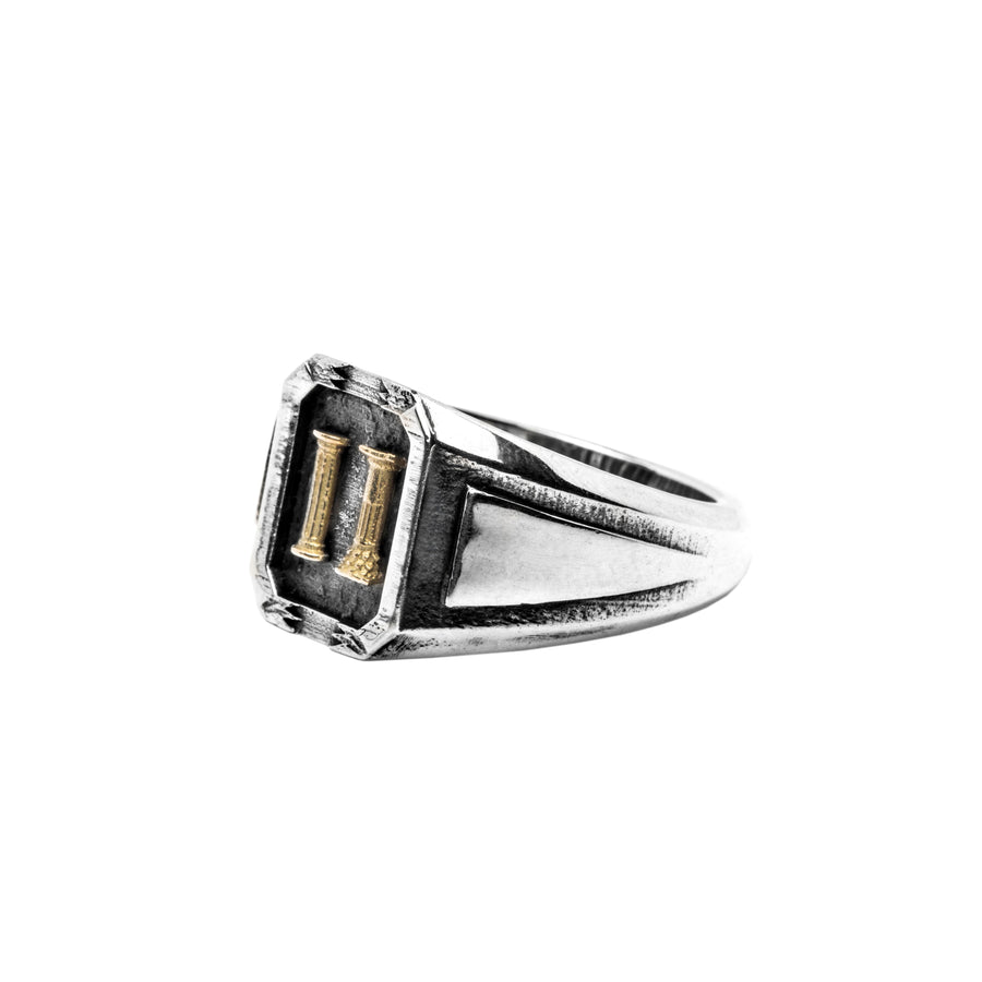 "Cartouche II" Ring-Tant-d-Avenir