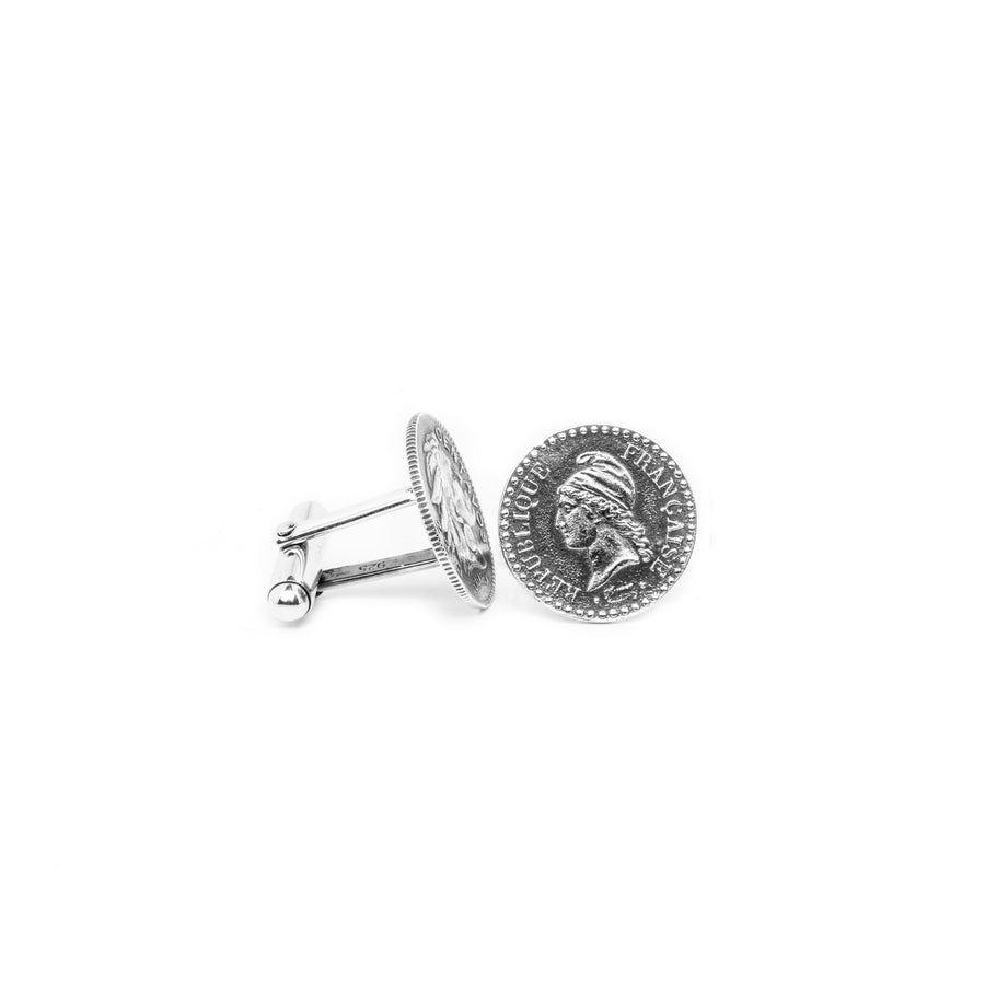 "Pièces" Cufflinks-Tant-d-Avenir