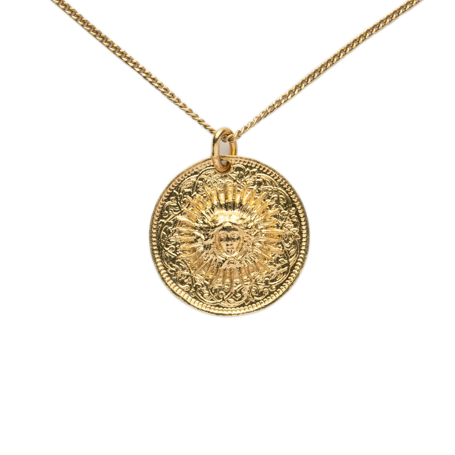 "Roi Soleil Vermeil" Necklace-Tant-d-Avenir